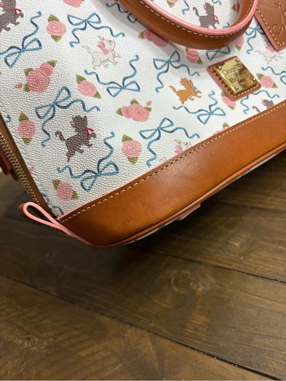 Dooney & Bourke Disney x Ann Shen Aristocats Dome Satchel Bag
